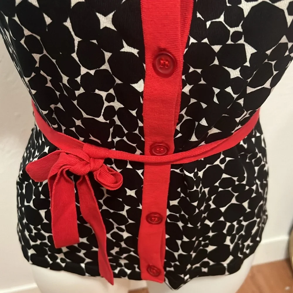 Alfani Silk Petite Shirt Sz P/S